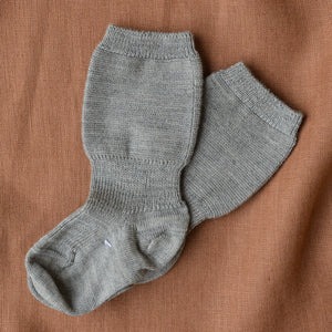 100% Organic Wool Baby Socks (0-3y)