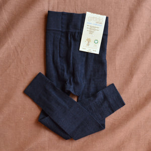 Child's Footless Tights - 100% Organic Wool (1-8y)