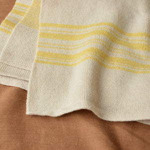 Hvid Gilbert Blanket - 100% Merino Lambswool (70x95cm)