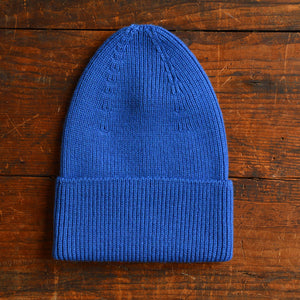 Hvid Rib Beanie - 100% Merino Wool (Teen-Adult)