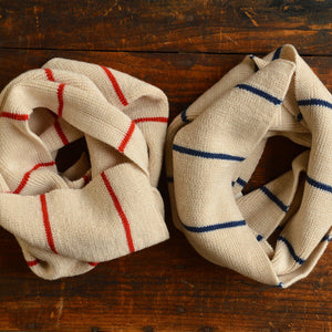 Igor Long Scarf - 100% Merino Wool - Stripes (Child-Adult)