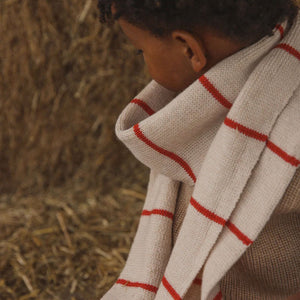 Igor Long Scarf - 100% Merino Wool - Stripes (Child-Adult)