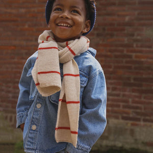 Igor Long Scarf - 100% Merino Wool - Stripes (Child-Adult)