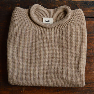 Women's Knitted Vest - 100% Merino Wool - Sand (S-XL)