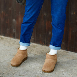 Sheepskin Slipper Ankle Boots - Elsa (Adults 36-43)