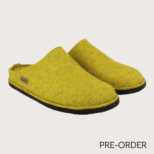 Wool Felt Slippers - Flair Soft - Limone (Adults 36-46) *Pre-Order