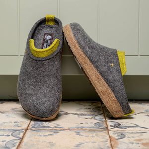 Wool Felt Clogs - Speedy - Anthracite (Adults 36-46)