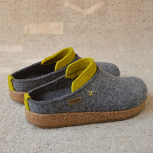 Wool Felt Clogs - Speedy - Anthracite (Adults 36-46)