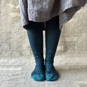 Kneehigh Hygge Fairisle Organic Wool Socks (Adults 36-41)