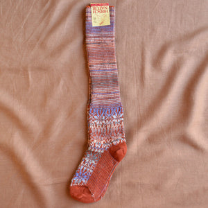 Kneehigh Hygge Fairisle Organic Wool Socks (Adults 36-41)