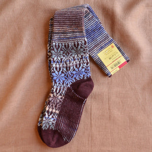 Kneehigh Hygge Fairisle Organic Wool Socks (Adults 36-41)