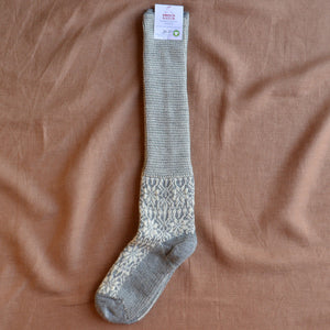 Kneehigh Hygge Fairisle Organic Wool Socks (Adults 36-41)