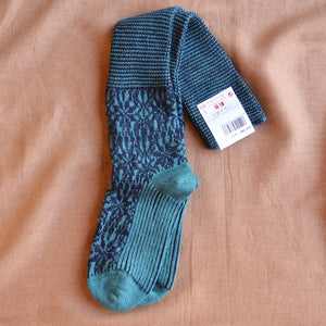 Kneehigh Hygge Fairisle Organic Wool Socks (Adults 36-41)