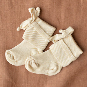 Newborn Baby Socks/Booties - 100% Organic Cotton