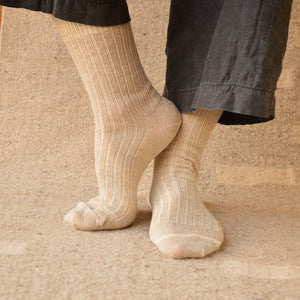 Sports Socks - Organic Merino/Linen (Adults 36-46)