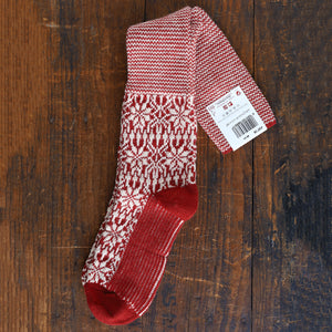 Kneehigh Hygge Fairisle Organic Wool Socks (Adults 36-41)