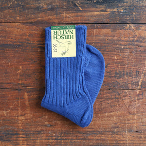 Ribbed Knit Socks - Organic Wool/Alpaca (Adults 36-41)