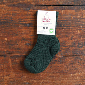 Child's Chunky Organic Wool Socks