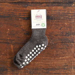 Child's Grippy Organic Wool Socks