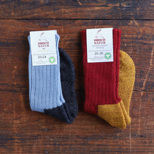 Child's Organic Wool Trekking Socks
