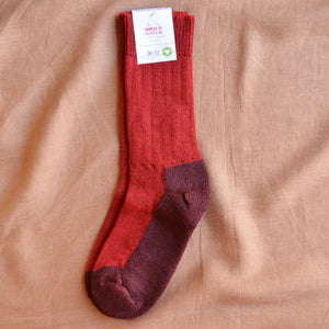 Trekking Socks - 100% Organic Wool (Adults - 36-46)