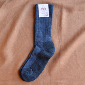Trekking Socks - 100% Organic Wool (Adults - 36-46)