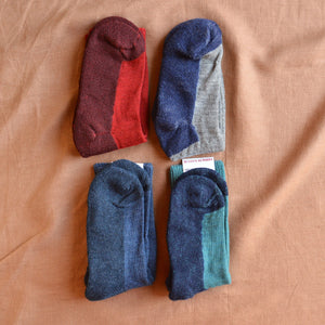 Trekking Socks - 100% Organic Wool (Adults - 36-46)