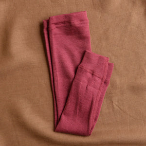 Child's Leggings by Hocosa - Organic Merino/Silk (1-14y)