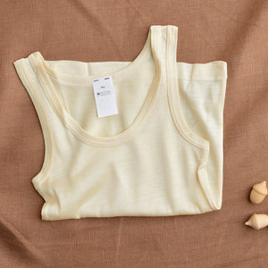 Child's Sleeveless Vest - 100% Tussah Silk (1-10y)