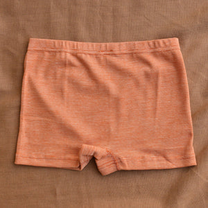 Women's Boy Leg Cheeky Cut Briefs - Organic Cotton/Wool/Silk