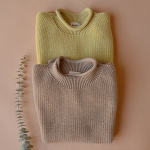 Women's Knitted Vest - 100% Merino Wool - Sand (S-XL) *Returning 2026