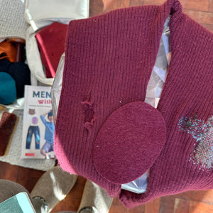 Knee/Elbow Patches - Organic Boiled Wool (1 Pair)