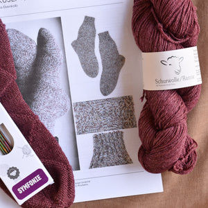 ITO MOKUSEI Sock Knitting Pattern PDF