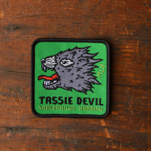 Keep Tassie Wild Iron On Patch/Badge