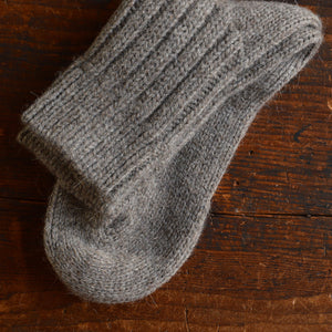 Chunky Rib Wool/Alpaca Socks (Adults)
