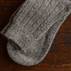 Medium Rib Wool/Alpaca/Hemp Socks (Adults)