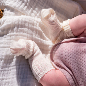 Fine Italian Wool Baby Socks (0-18m)