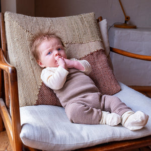 Organic Wool Nappy Cover - Longies (0-3y)