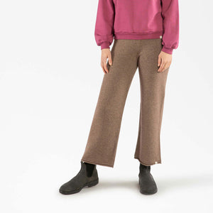 Womens Knitted Culottes - Organic Wool/Cotton (S, M, L)