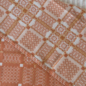 Welsh Knot Garden Throw - 100% Lambswool - Cwrel (120x200cm)