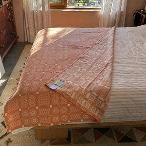 Welsh Knot Garden Throw - 100% Lambswool - Cwrel (120x200cm)