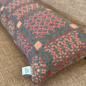 Welsh Knot Garden Draught Excluder - 100% Wool