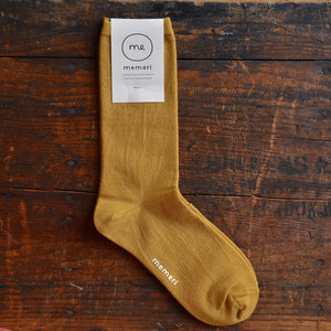 Memeri Fine Socks - Merino Wool - Pistachio *Last One!