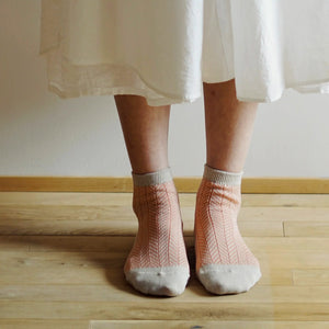 Memeri Herringbone Socks - Giza Cotton (Adults) *Returning Spring 2026
