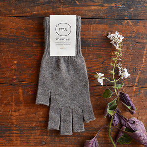 Memeri Fingertip-less Gloves - 100% Merino