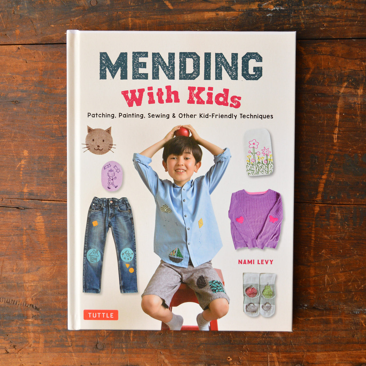 "Mending with Kids" Hardcover Book by Nami Levy