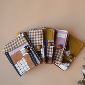Patchwork Linen Needle Books
