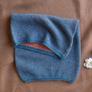 Reversible Double Knit Loop Scarf in Baby Alpaca (Adults) *Returning Soon