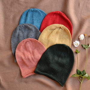 Adults Jersey Beanie - 100% Alpaca