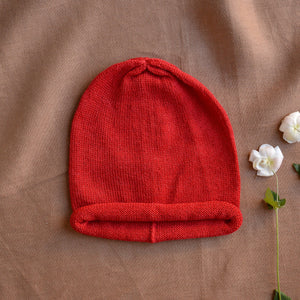 Adults Jersey Beanie - 100% Alpaca